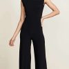 Jumpsuits * | Cheapest Norma Kamali Kamali Kulture Sleeveless Jumpsuit Black