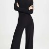 Jumpsuits * | Coupon Norma Kamali Long Sleeve Turtleneck Jumpsuit Black