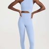 Jumpsuits * | Discount Port De Bras Nieves Unitard Light Blue