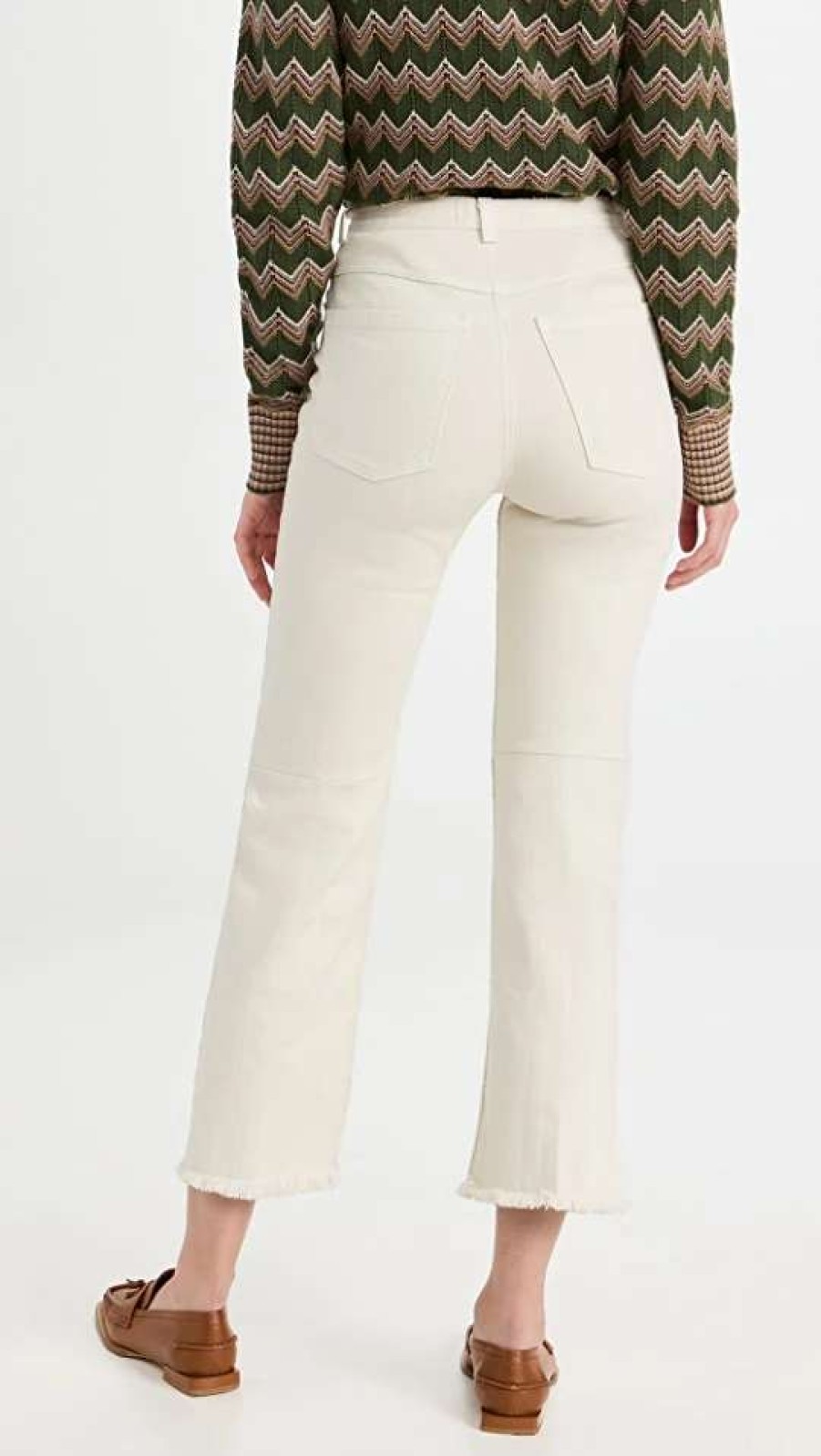 Straight Leg Jeans * | New Rachel Comey Collins Pants White