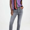 Straight Leg Jeans * | Top 10 Citizens Of Humanity Jolene High Rise Vintage Slim Jeans Graphite