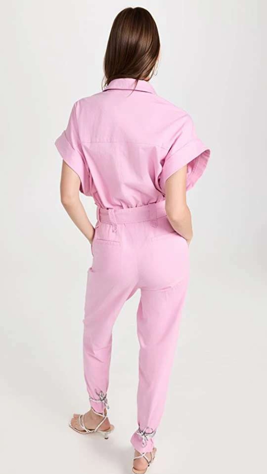 Jumpsuits * | Best Deal Iro Lavine Jumpsuit Light Pink