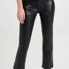 Straight Leg Jeans * | New Mother High Waisted Rider Ankle Jeans Black