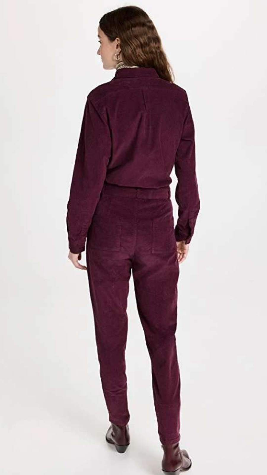 Jumpsuits * | Best Deal Ba&Sh Darius Jumpsuit Bordeaux