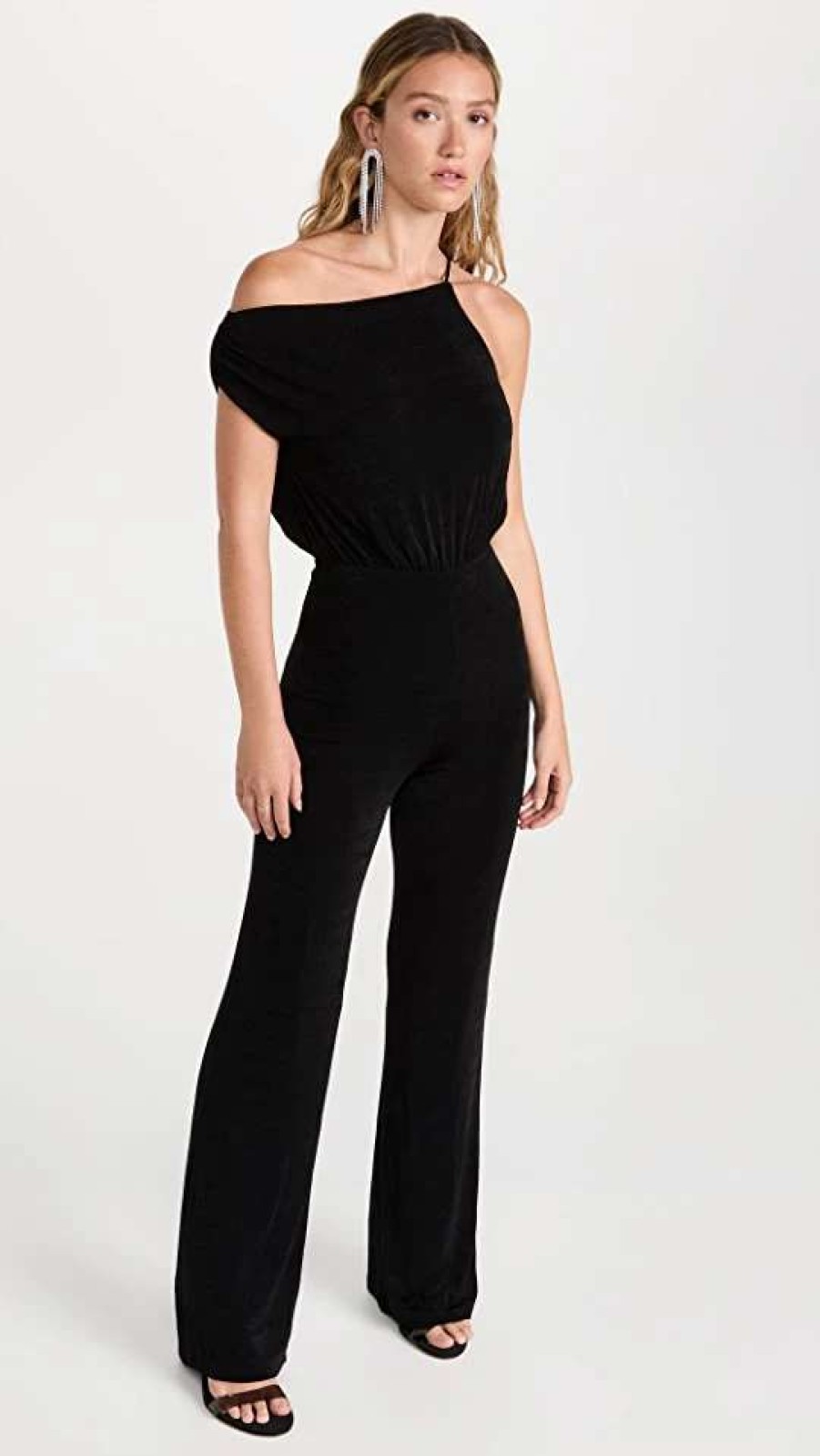 Jumpsuits * | Cheapest Misha Emer Jumpsuit Black