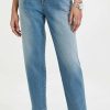 Straight Leg Jeans * | Discount Closed Pearl High Rise Jeans Mid Blue