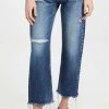 Straight Leg Jeans * | Best Pirce Moussy Vintage Wide Leg Straight Cut Jeans Blue