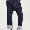 Straight Leg Jeans * | Brand New R13 Tailored Drop Jeans Indigo Rinse