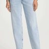 Straight Leg Jeans * | Wholesale Agolde Tapered Baggy High Rise Jeans Dimension