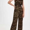 Jumpsuits * | Buy Ramy Brook Chonce Jumpsuit Honey/Black