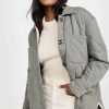 Utility * | Flash Sale Z Supply Maya Quilted Shacket Ash Green