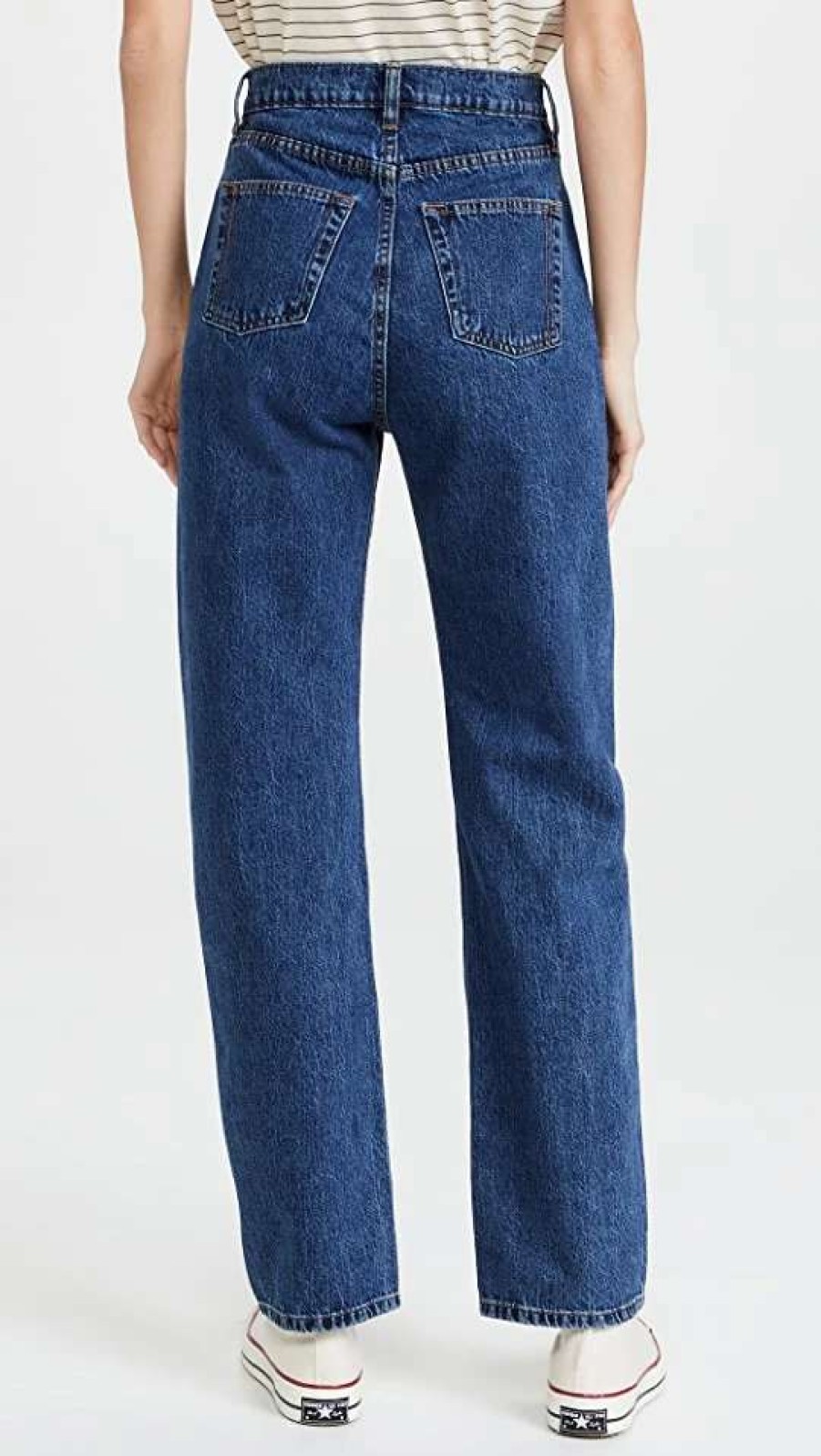 Straight Leg Jeans * | Best Sale Still Here Worn In Classic Blue Childhood Jeans