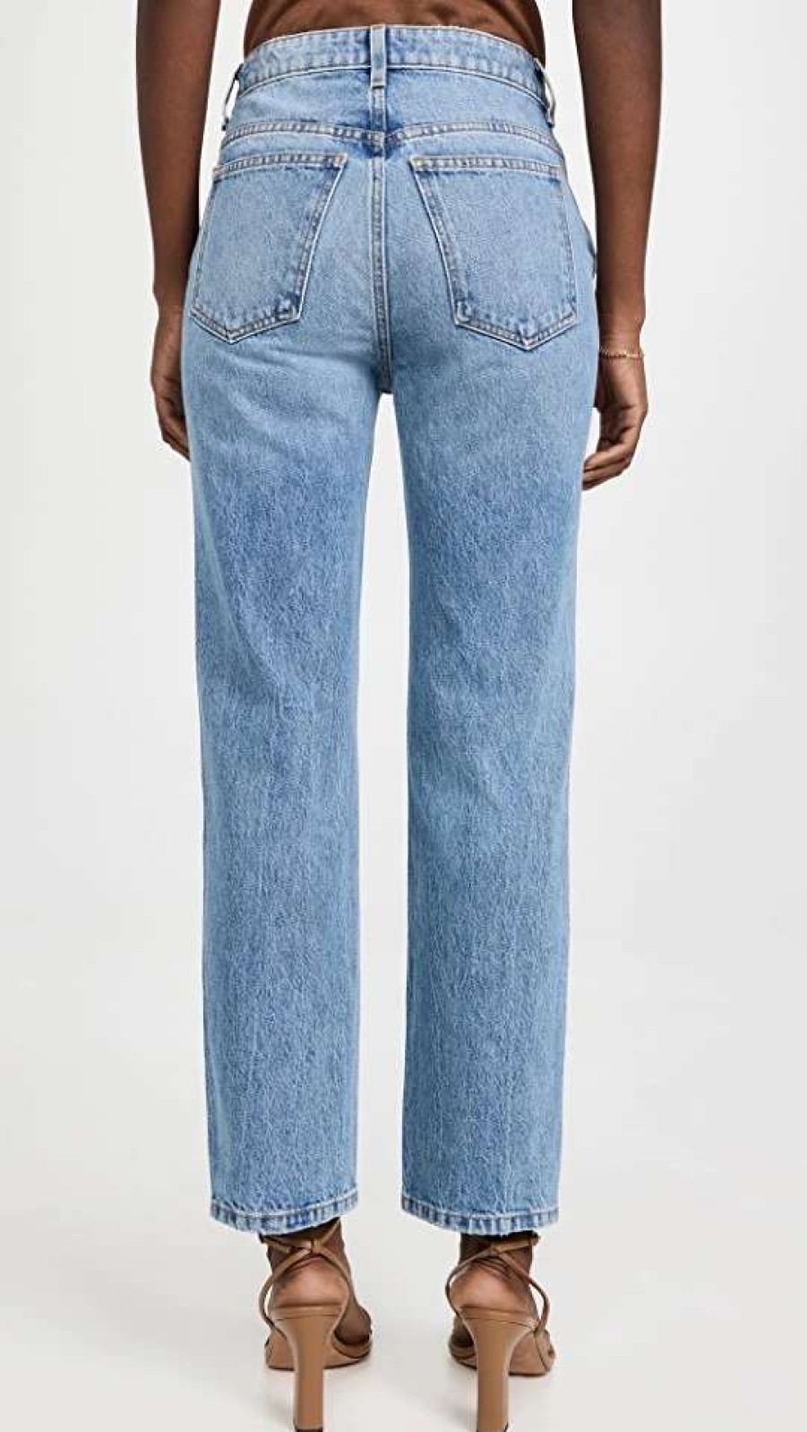 Straight Leg Jeans * | Top 10 Khaite Abigail Jeans Kirk