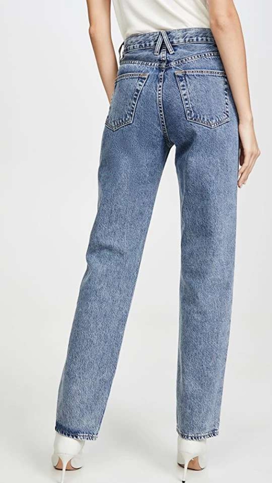 Straight Leg Jeans * | Best Sale Slvrlake London Jeans Born To Run