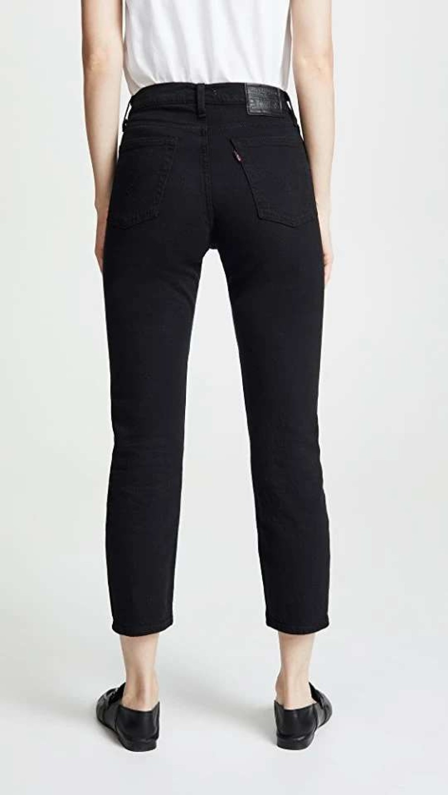 Straight Leg Jeans * | Best Sale Levi'S Wedgie Straight Jeans Black Heart