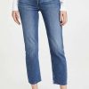 Straight Leg Jeans * | Best Deal Re/Done High Rise Comfort Stretch Stove Pipe Jeans Mid 70S