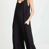 Jumpsuits * | Hot Sale Z Supply The Flared Jumpsuit Black