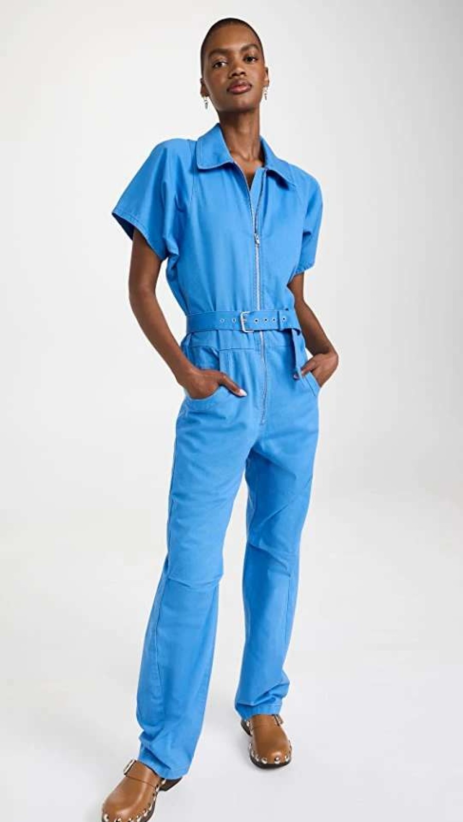 Jumpsuits * | Coupon Rachel Comey Barris Jumpsuit Blue