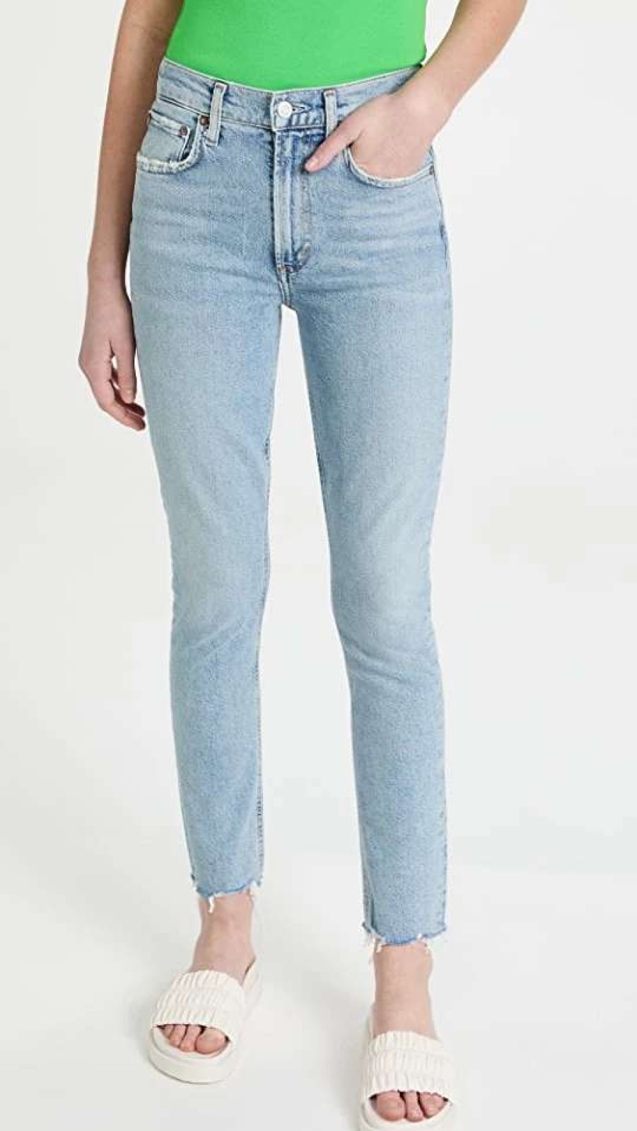 Straight Leg Jeans * | Cheapest Agolde Merrel Jeans Astray