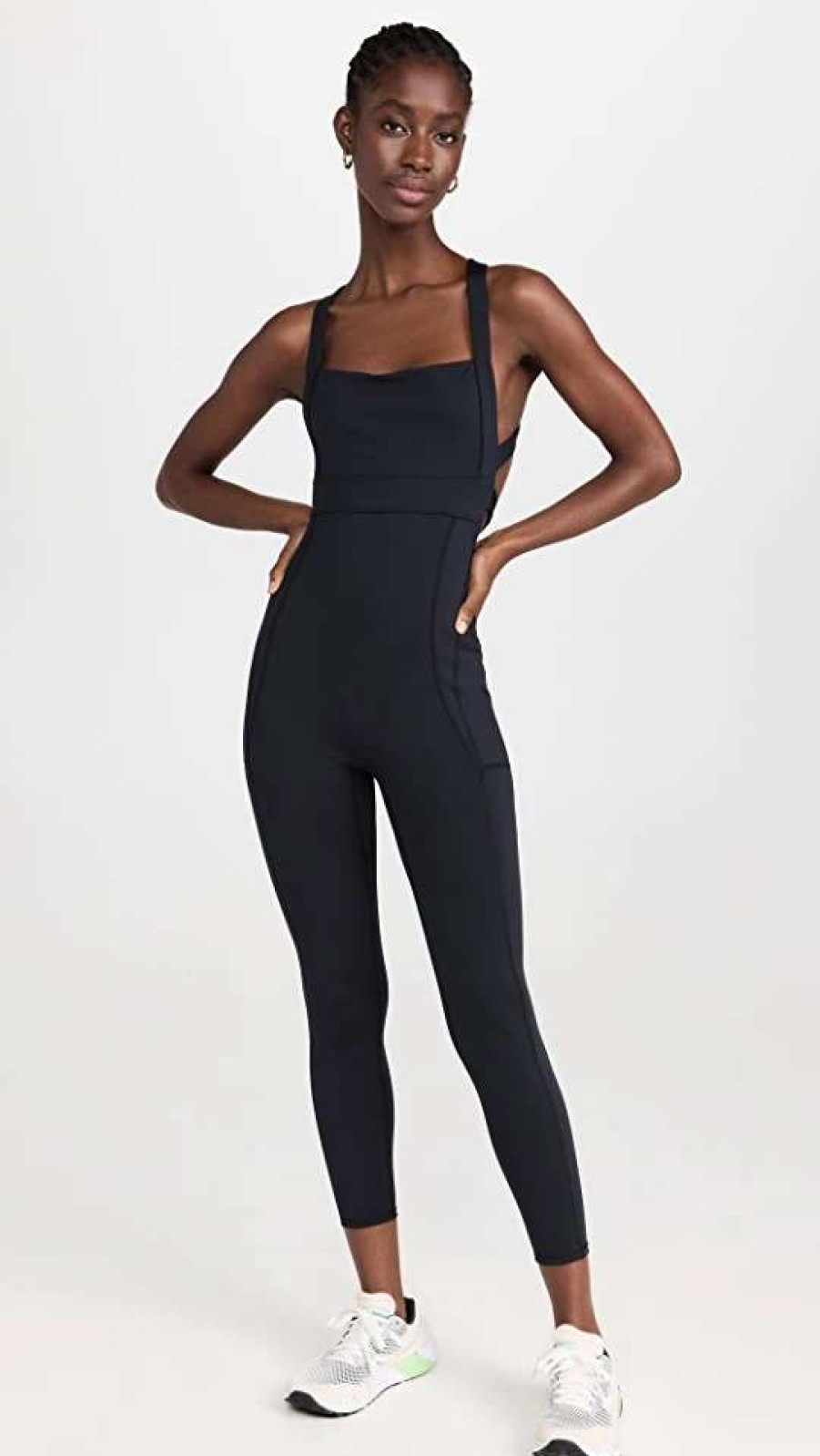 Jumpsuits * | Cheap Fp Movement By Free People My High Onesie Black