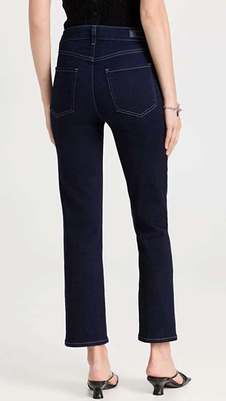 Straight Leg Jeans * | Best Sale Le Jean Sabine Straight Jeans Rinse