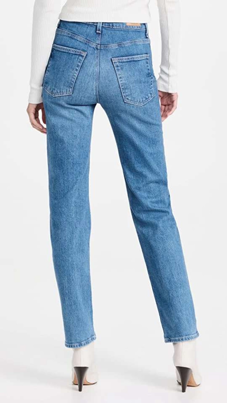 Straight Leg Jeans * | Discount Ag Alexxis Straight Jeans Vp Paramount