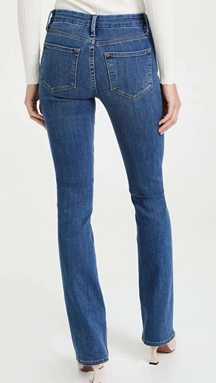 Straight Leg Jeans * | Cheap Frame Boot Cut Jeans Poe