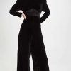 Jumpsuits * | Best Sale Rixo Beatrix Jumpsuit Black