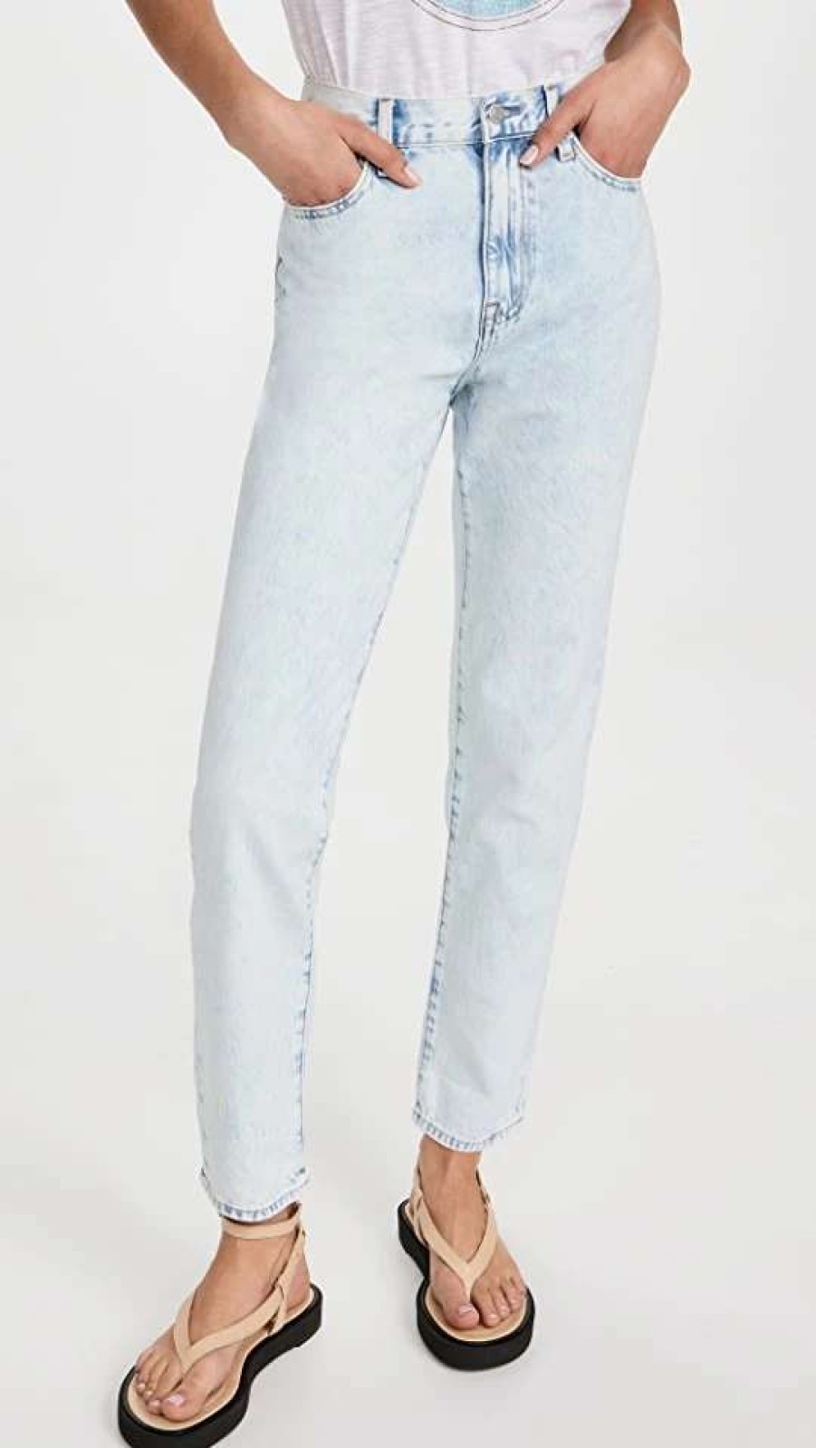 Straight Leg Jeans * | Deals Pistola Denim Presley Jeans Surf Side