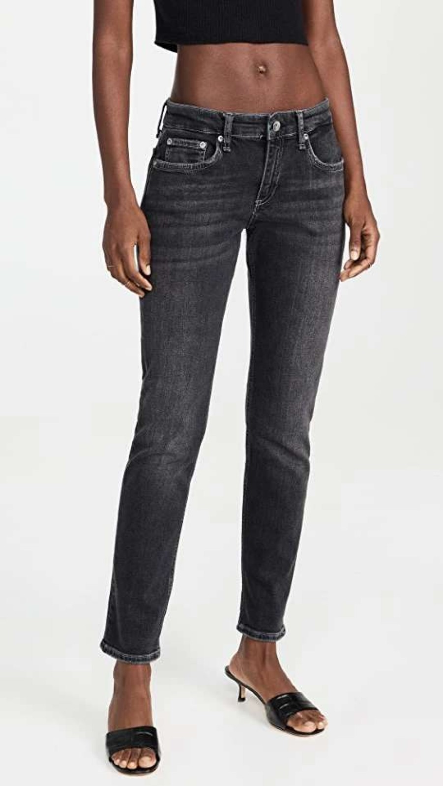 Straight Leg Jeans * | Best Reviews Of Rag & Bone Dre Low-Rise Slim Boyfriend Jeans Fillmore