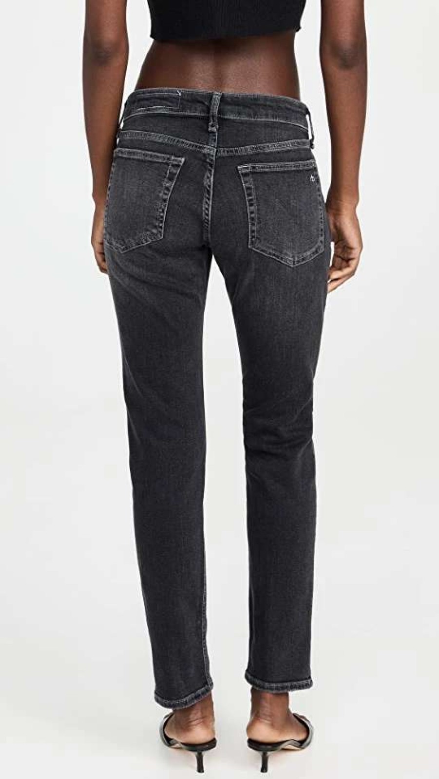 Straight Leg Jeans * | Best Reviews Of Rag & Bone Dre Low-Rise Slim Boyfriend Jeans Fillmore