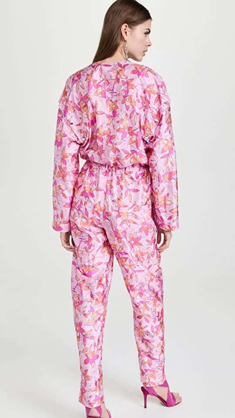 Jumpsuits * | Wholesale Isabel Marant Lympia Jumpsuit Pink