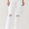 Straight Leg Jeans * | Brand New Rolla'S Original Straight Jeans Layla White