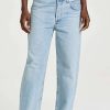 Straight Leg Jeans * | Best Deal Agolde Broken Waistband Jeans Sideline