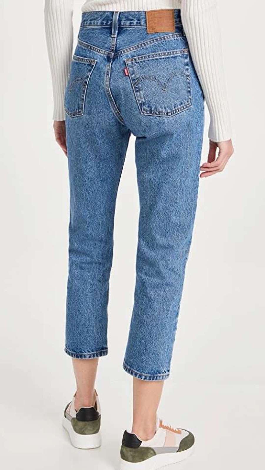 Straight Leg Jeans * | Hot Sale Levi'S 501 Crop Jeans Must Be Mine