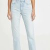 Straight Leg Jeans * | Wholesale Slvrlake Virginia Slim Jeans Love Song