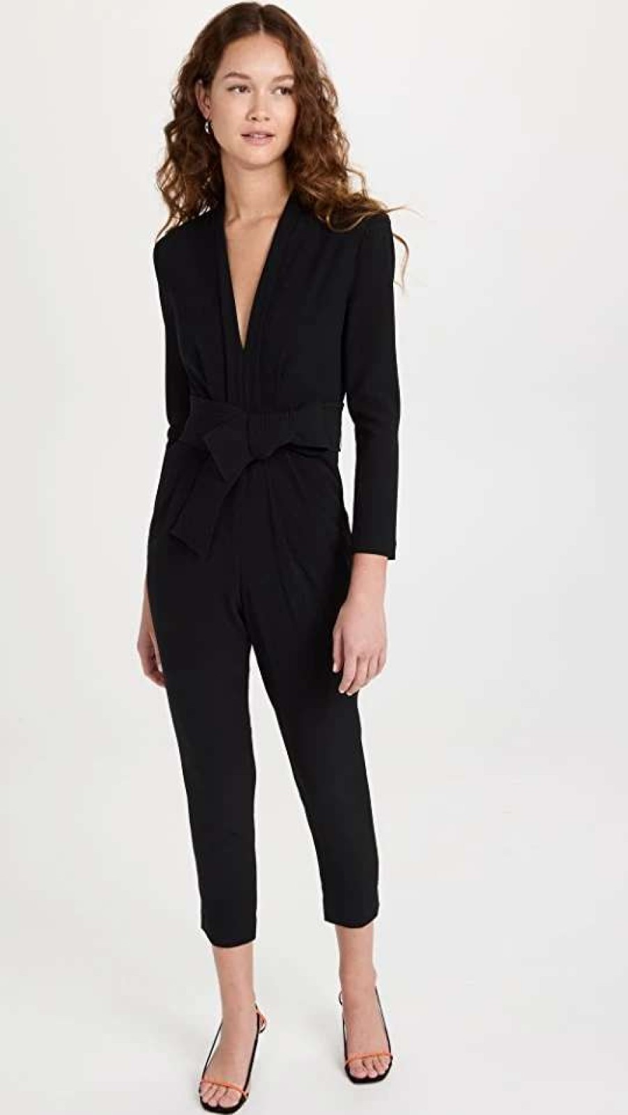 Jumpsuits * | Hot Sale A.L.C. Kieran Jumpsuit Black