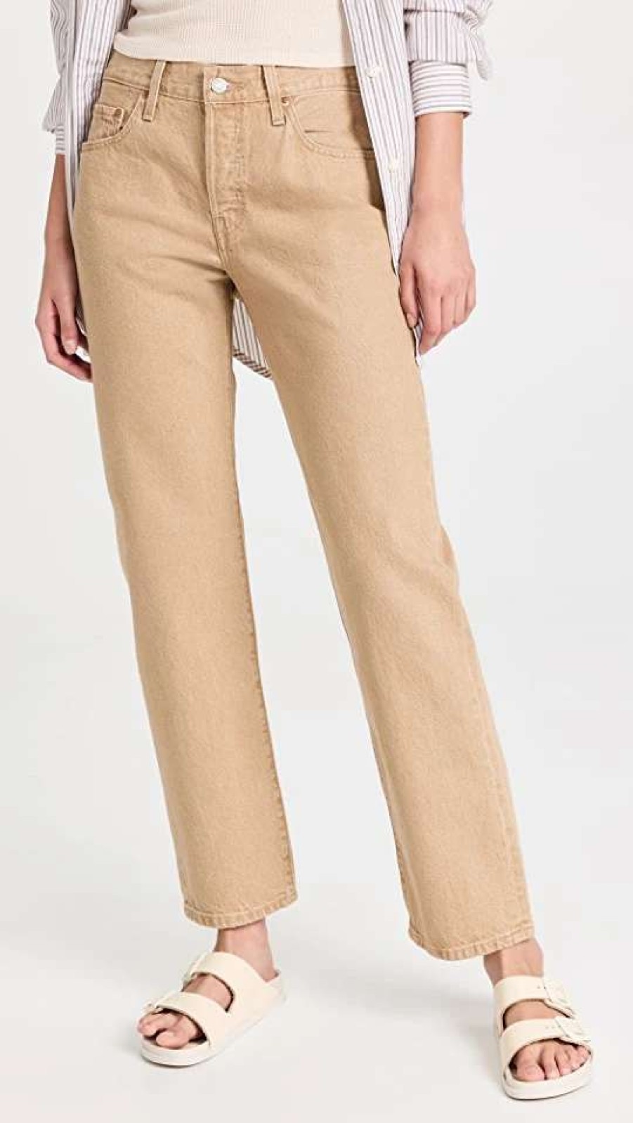 Straight Leg Jeans * | Deals Levi'S 501 90S Jeans Botanical Chestnut