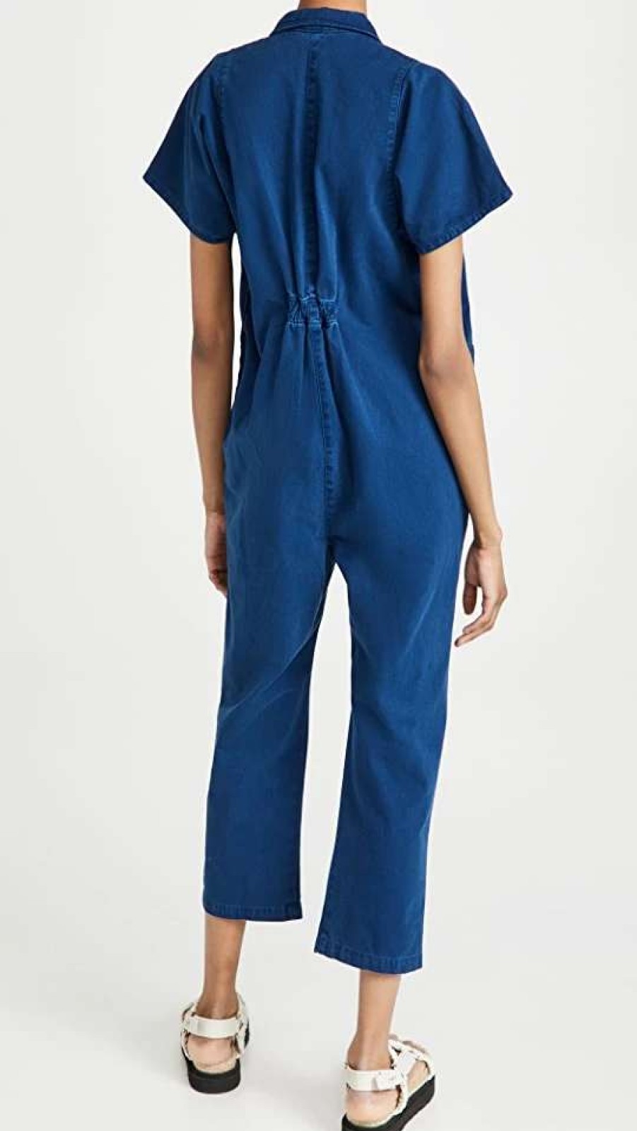 Jumpsuits * | Wholesale Rachel Comey Barrie Jumpsuit Blue