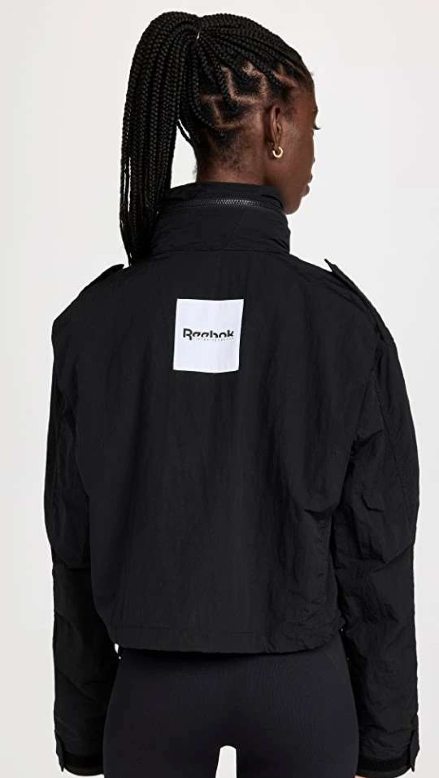 Utility * | New Reebok X Victoria Beckham X Rbk Vb Windbreaker Black