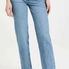 Straight Leg Jeans * | Wholesale Madewell The Perfect Vintage Straight Jeans Hoye Wash