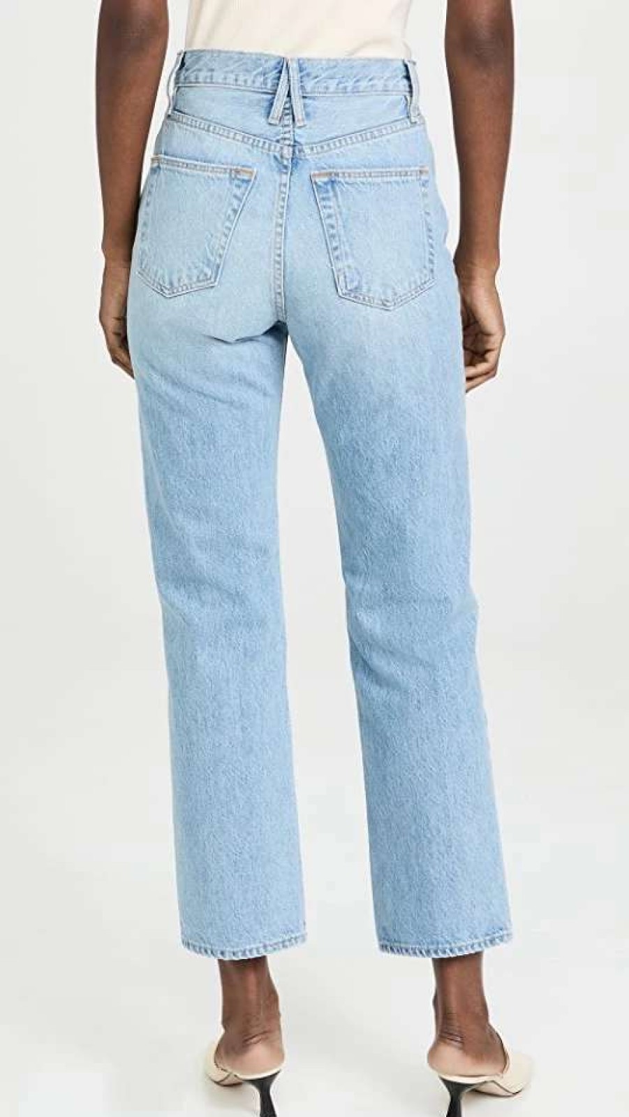 Straight Leg Jeans * | Hot Sale Slvrlake London Ankle Jeans Sweet Talk